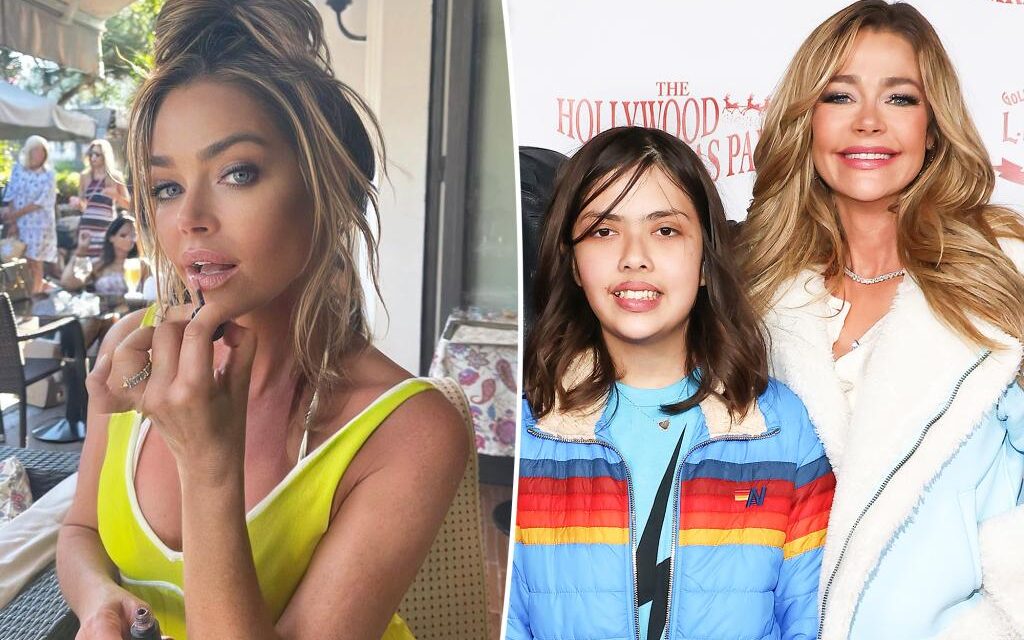 Denise Richards confesses 13-year-old daughter found her risqué…