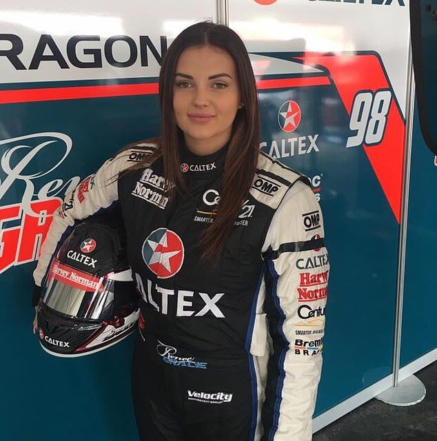Glamorous racing star says doing OnlyFans is best decision she’s made