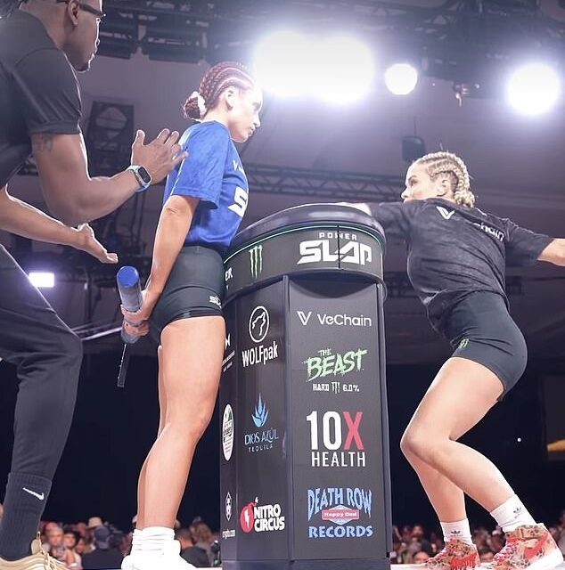 Paige VanZant returns to Power Slap before calling for a rule change