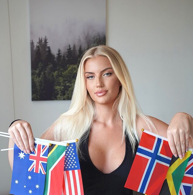 OnlyFans model is sleeping with men in EVERY country