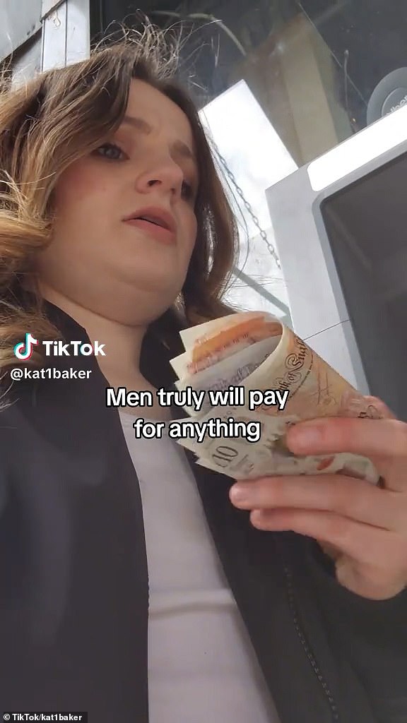 The TikToker also creates content for OnlyFans where she charges clients $14.99 (£11.50) a month for pictures and videos
