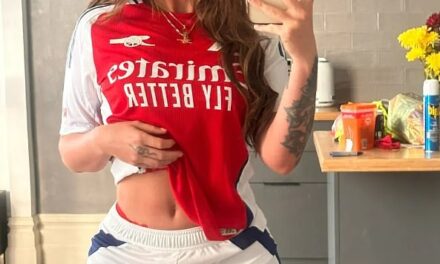 Only Fans star hits out at Gunners fans who want her ‘BANNED’