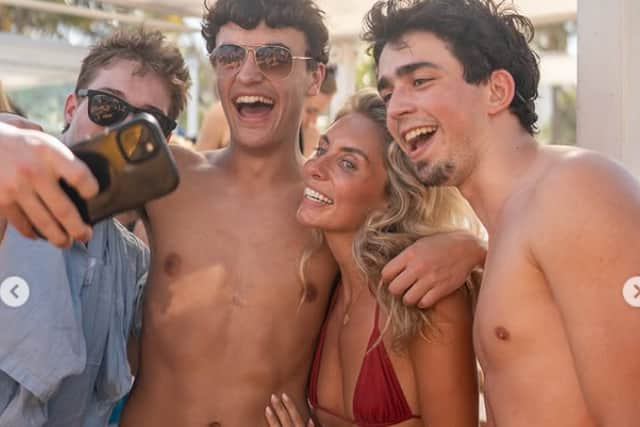 OnlyFans and porn star Bonnie Blue spotted partying with ‘barely legal’ teens