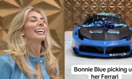 Adult Star Bonnie Blue Splashes Out on Custom Ferrar…