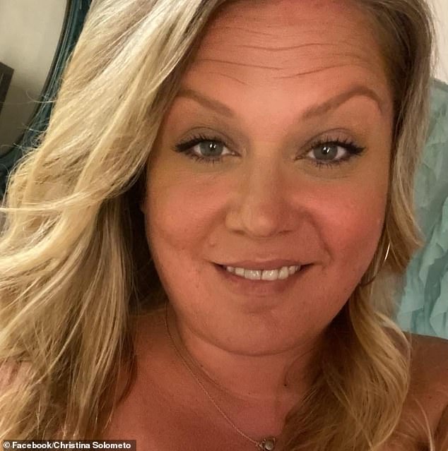 Police say 44-year-old Christina Solometo of Ridley Park is the woman seen in the footage that sees her dropping her pants, squatting on the hood of a silver sedan and defecating