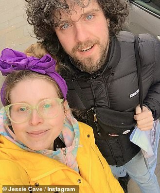 Last month, she wrote on Substack: 'I tried to get a video of [Alfie] holding my plaits and gently spanking my back with them but I laughed too much'