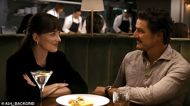 Dakota Johnson stars alongside Pedro Pascal in a new rom-com called Materialists
