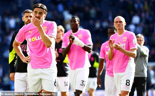 They are, though, heading back down following a near-record-breaking season in the top flight