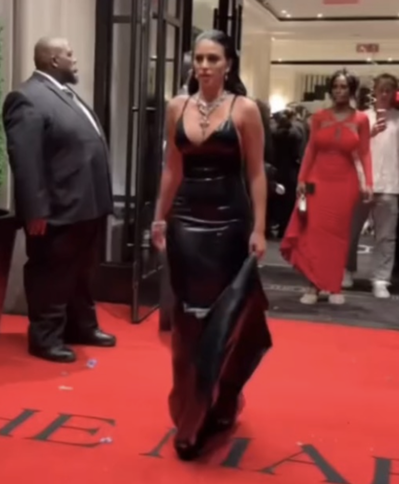 OnlyFans creator at the Met Gala 2025
