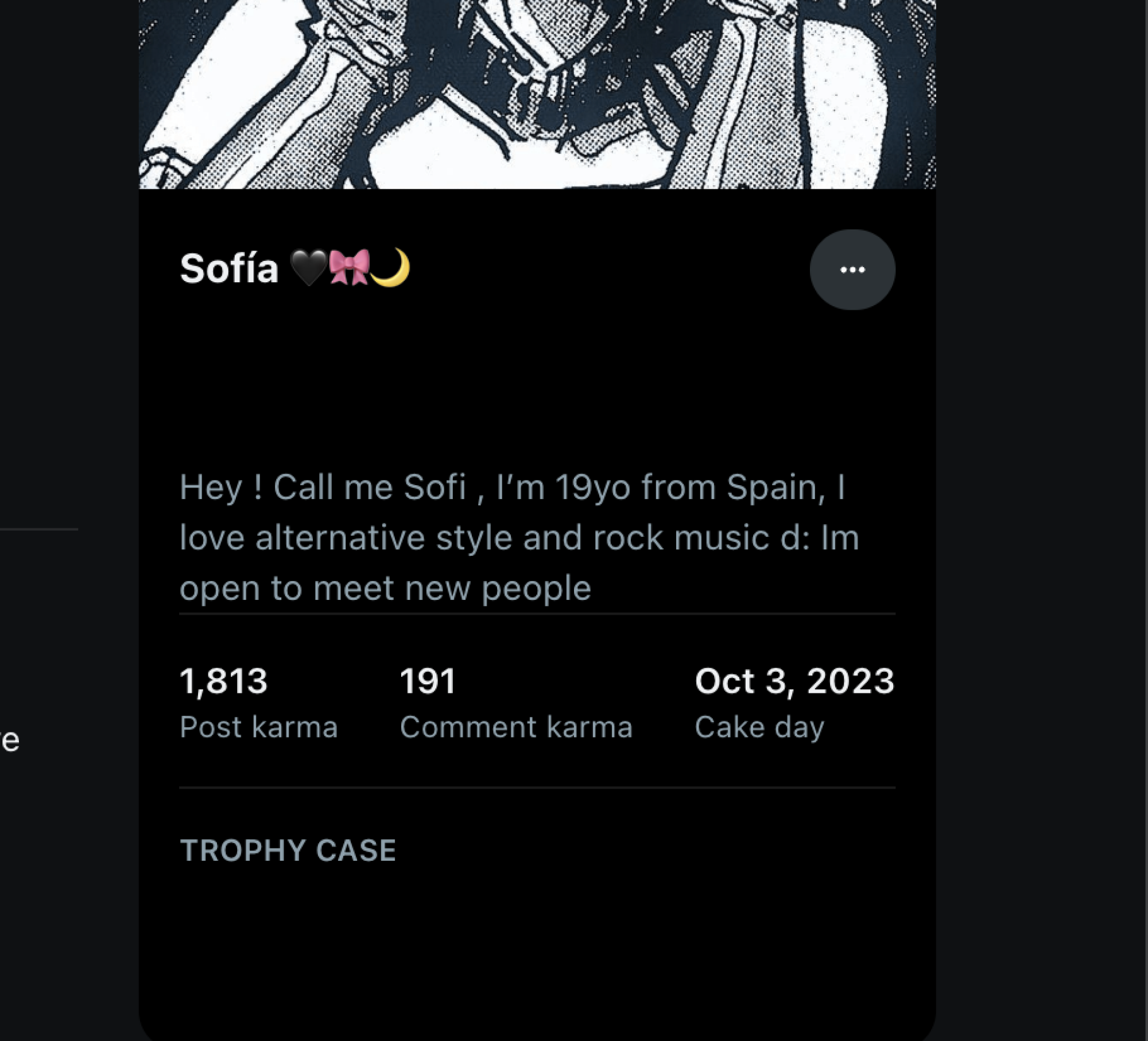 Screenshot of a Reddit profile for user u/Upset_Coach3126, displaying the name