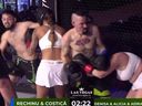 Denisa Costea, Maria Adriana and Alicia Bonita took on Costica Prisecaru and Sebastian Rechinu in a MMA fight.