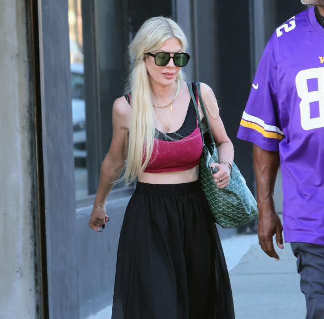 Tori Spelling’s son wants her to join ‘OnlyFans for feet’