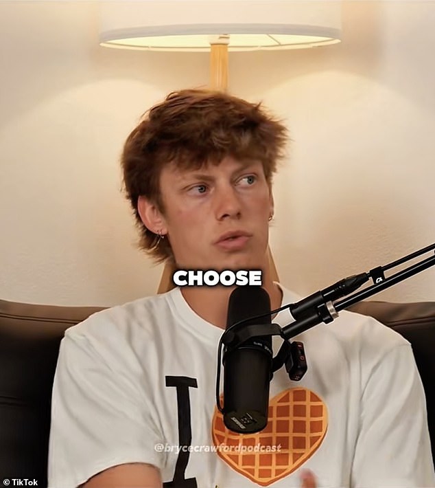 She called out her younger sister for reposting videos from one conservative Christian influencer, Bryce Crawford, in particular. She noted one video in which he said a transgender woman was living in sin, and another in which he crashed a Pride parade