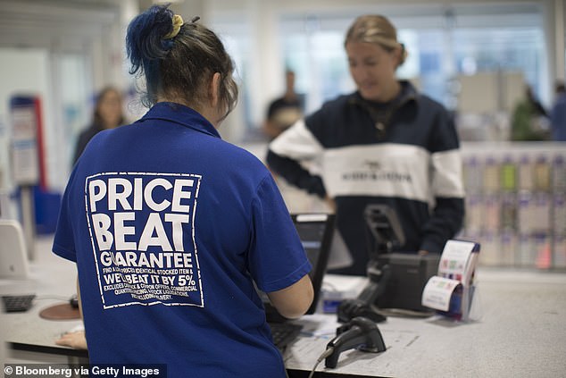 Tax planning accountant Ben Johnston, a director of Johnston Advisory, said he had encountered many Australians during his three-decade career who thought the entire cost of a work-related item could be claimed on tax - because of those end of financial year sale campaigns on television (pictured is a Sydney Officeworks store)