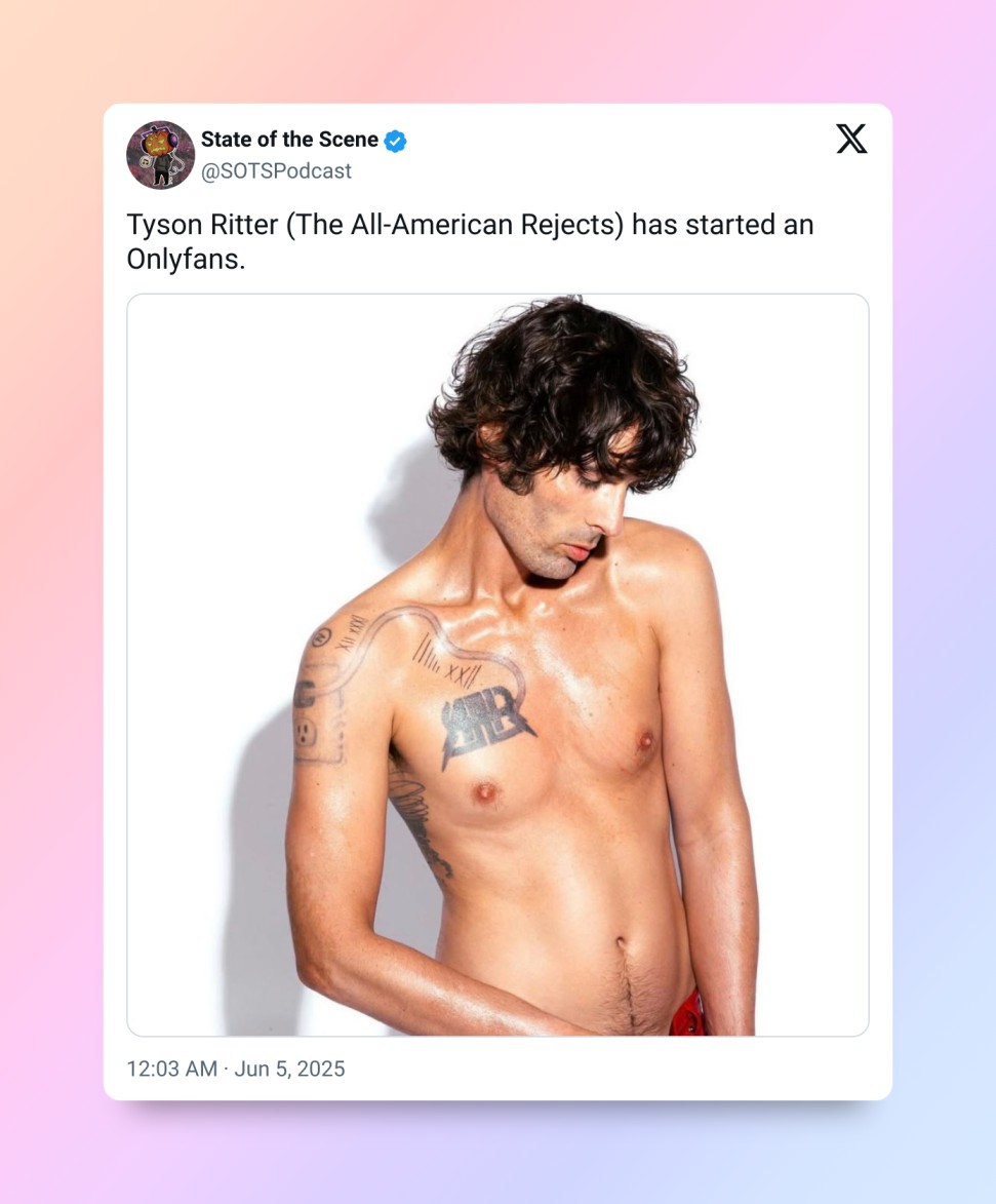 Tyson Ritter